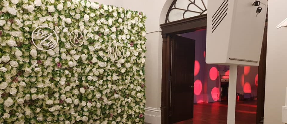 Claudia Flower Wall Hire Gloucestershire