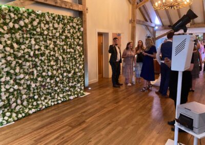 Herefordshire party flower wall hire Claudia