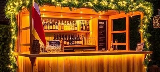 Celebrate the Holiday in Style with Christmas Mobile Bar Hire